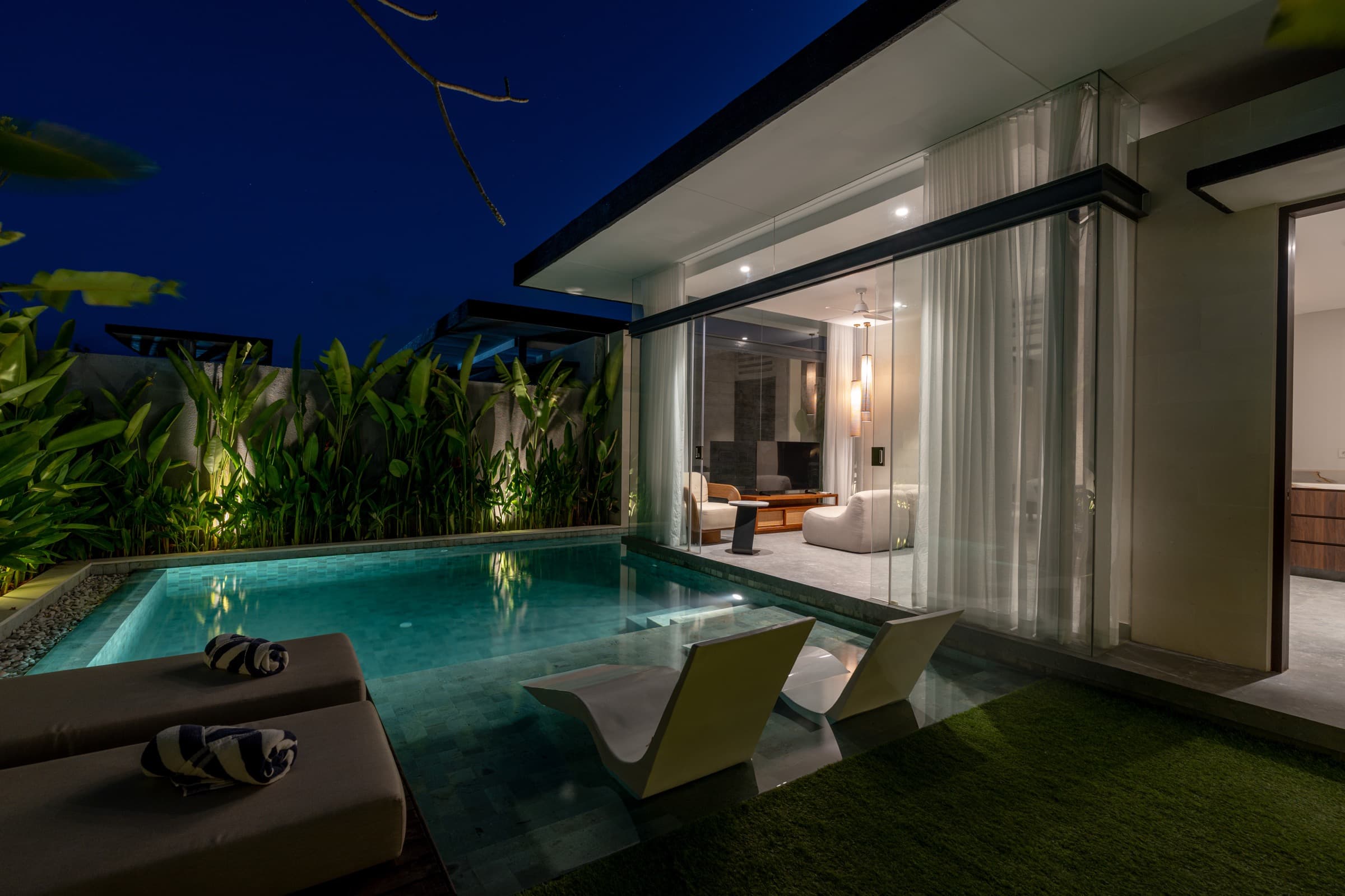 Completed Phase 1 Pronoia villa with private pool