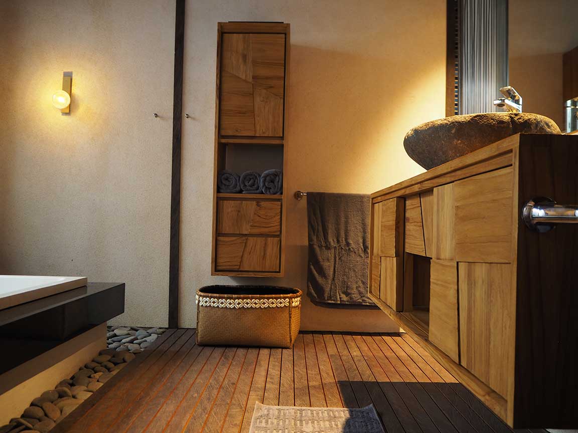 Guest bathroom at Pronoia