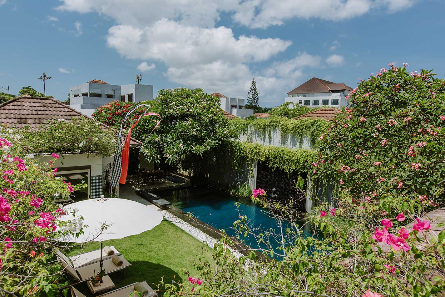 Private villa accommodation at Pronoia